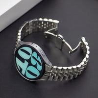 Luxury Stainless Steel No Gap Metal Band for Samsung Galaxy Watch 6 Classic 43mm 47mm 6 5 4 40mm 44mm 5Pro 45mm