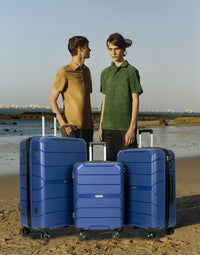Travelhouse Hardshell Suitcase Sets - Lightweight Suitcase With TSA Lock, 3-Piece Set (20/24/28)