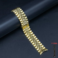 Luxury Stainless Steel No Gap Metal Band for Samsung Galaxy Watch 6 Classic 43mm 47mm 6 5 4 40mm 44mm 5Pro 45mm
