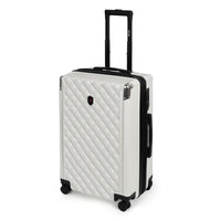 Sleek PP Hard Shell Lightweight Expandable Suitcase Set with Spinner Wheels & TSA Lock - 20"/24"/28"