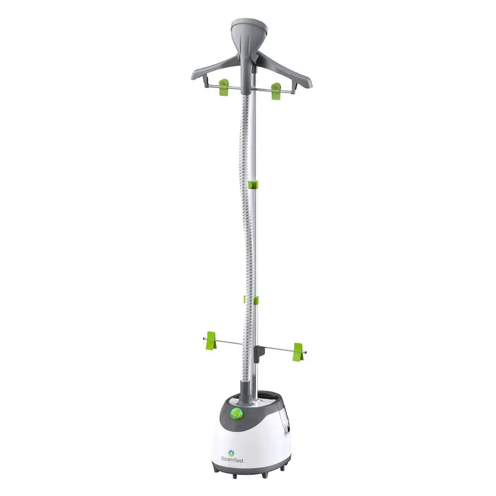 Full-Size Garment Steamer - Upright Freestanding Fabric Steam Cleaner with Detachable Water Tank