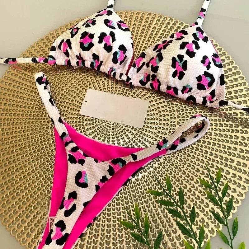 New Sexy Women's Thong Bikini Swimsuit