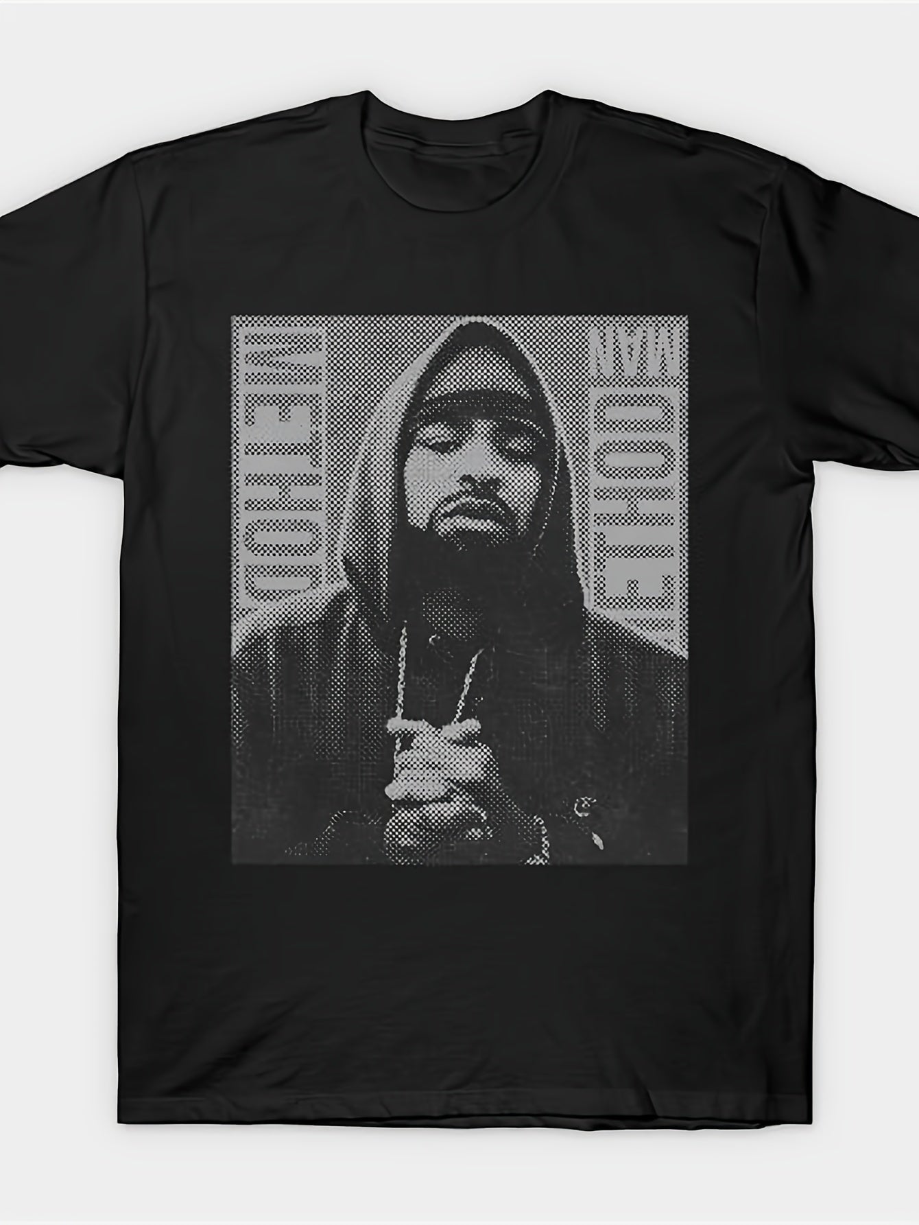 Method Man Retro Rap Premium Cotton, Classic Fit, Short Sleeve Men's Graphic T-Shirt