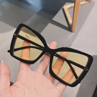 Trendy Cat Eye Frame Unisex Sunglasses