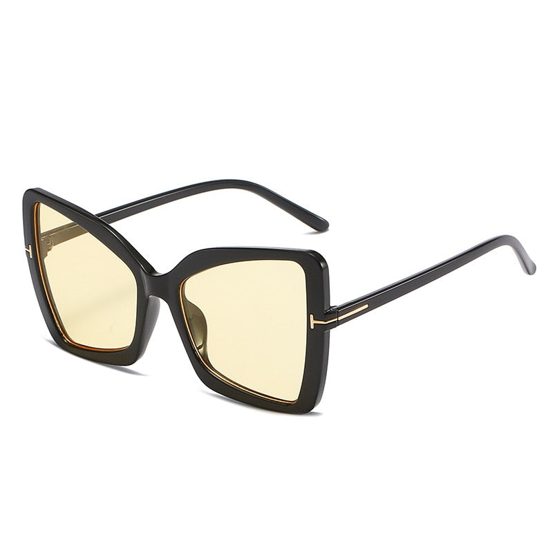 Trendy Cat Eye Frame Unisex Sunglasses