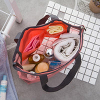 Easy Carry Organizer See Through Beach Tote Travel Bag