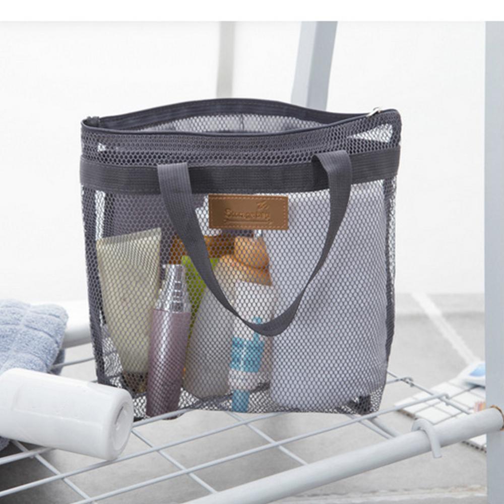 Easy Carry Organizer See Through Beach Tote Travel Bag